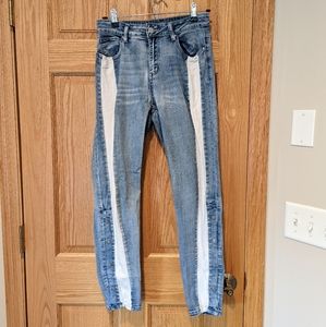 Hayden Striped Jeans | M